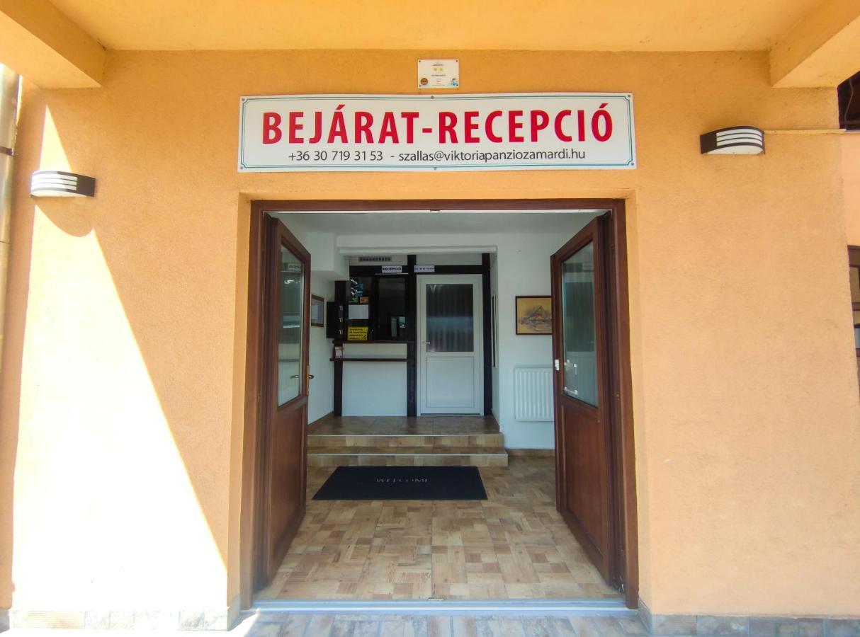Hotel Viktória Panzió Zamárdi Exterior foto